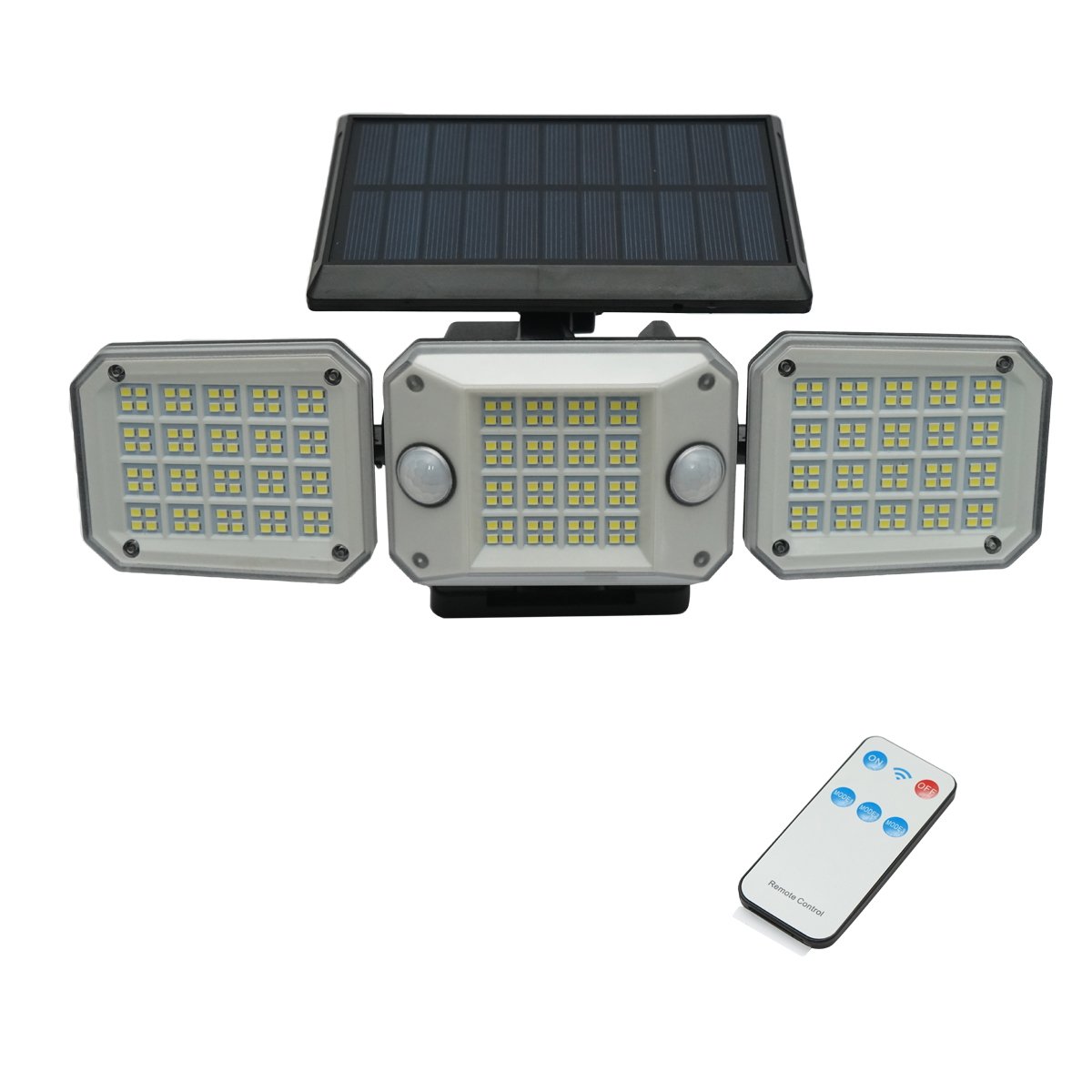 Lampa LED cu panou solar telecomanda si baterie 2000mAh, IP65 Breckner Germany
